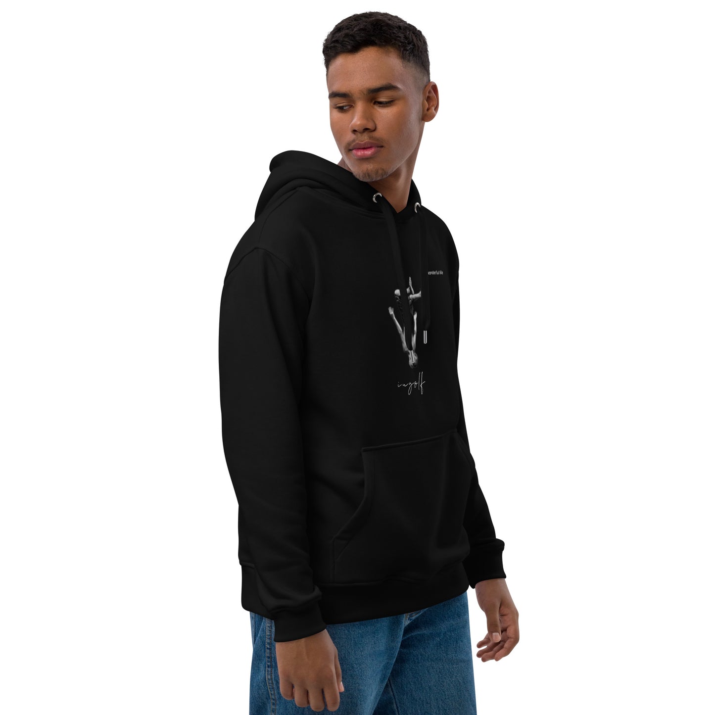 I3 wonderful life three Premium eco hoodie