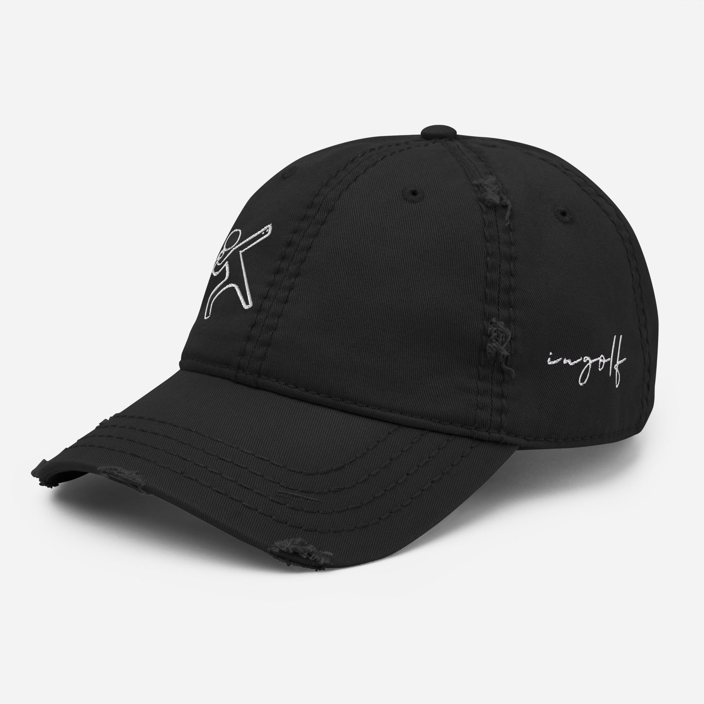 I3 Logo Distressed Hat