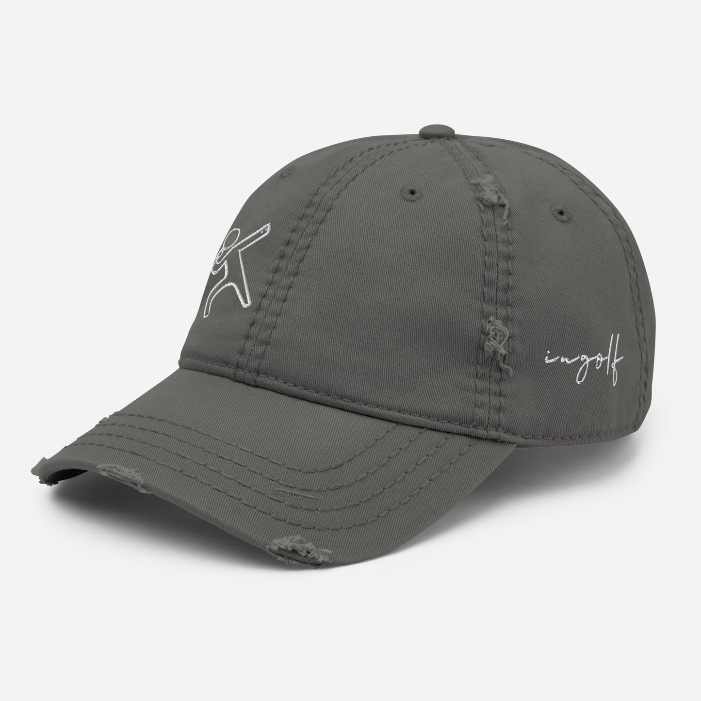 I3 Logo Distressed Hat