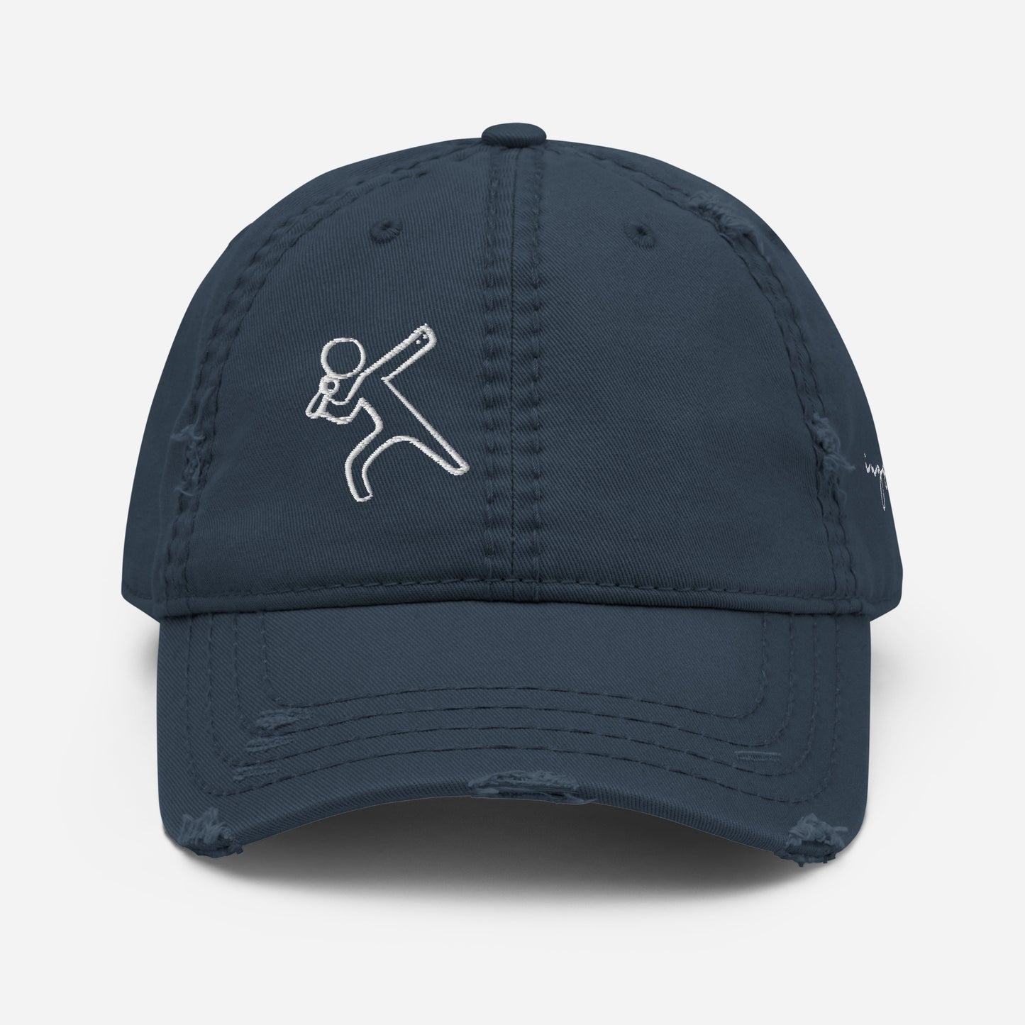 I3 Logo Distressed Hat