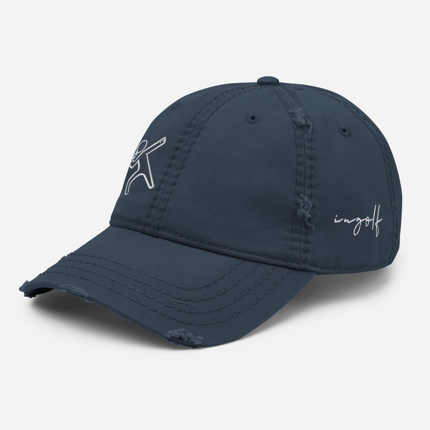 I3 Logo Distressed Hat